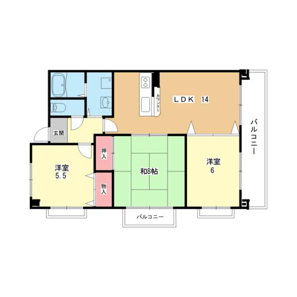 間取図(平面図)