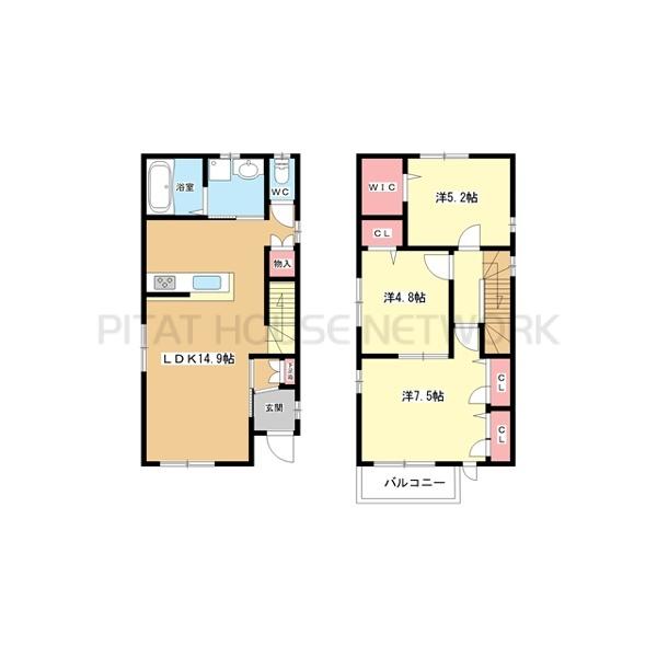 間取図(平面図)