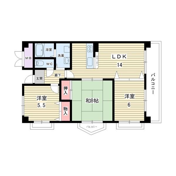 間取図(平面図)