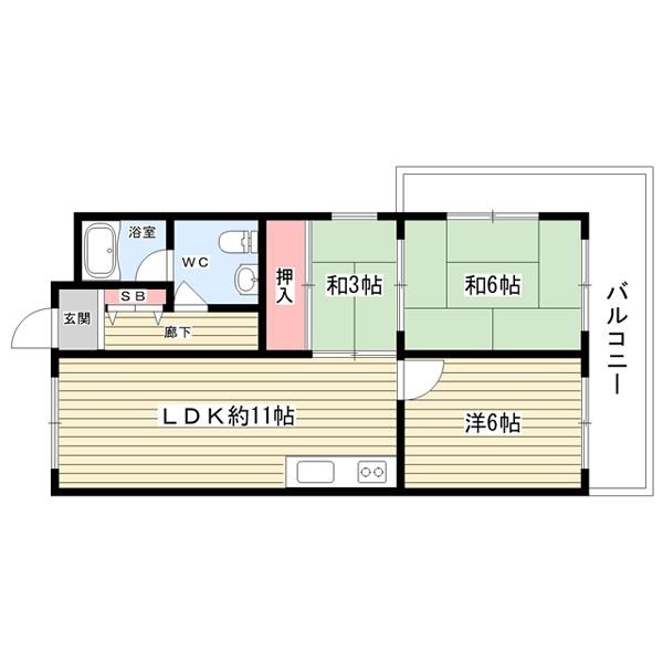 間取図(平面図)