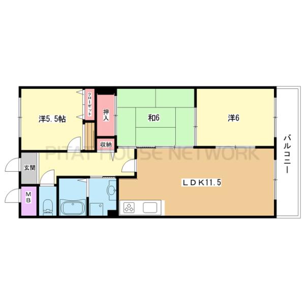 間取図(平面図)