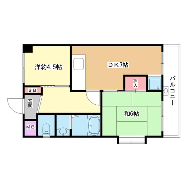 間取図(平面図)