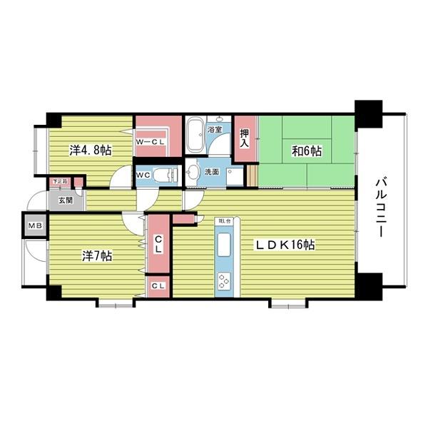 間取図(平面図)