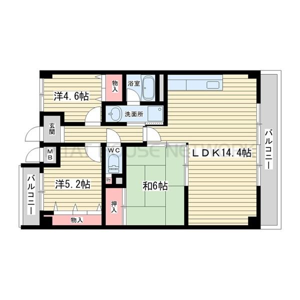 間取図(平面図)