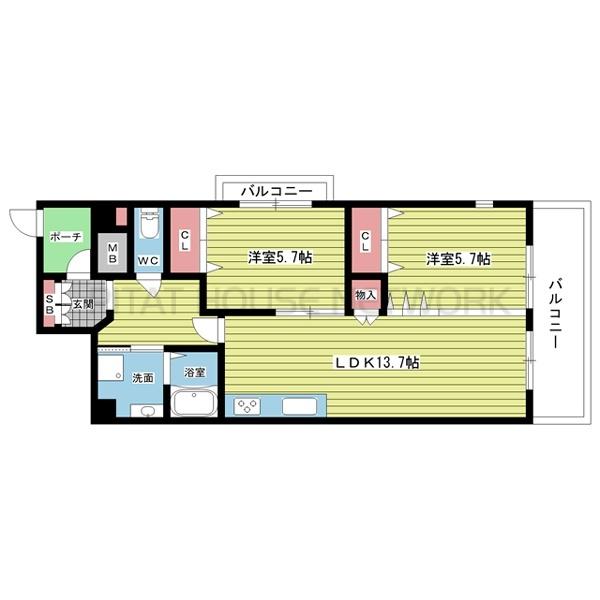 間取図(平面図)