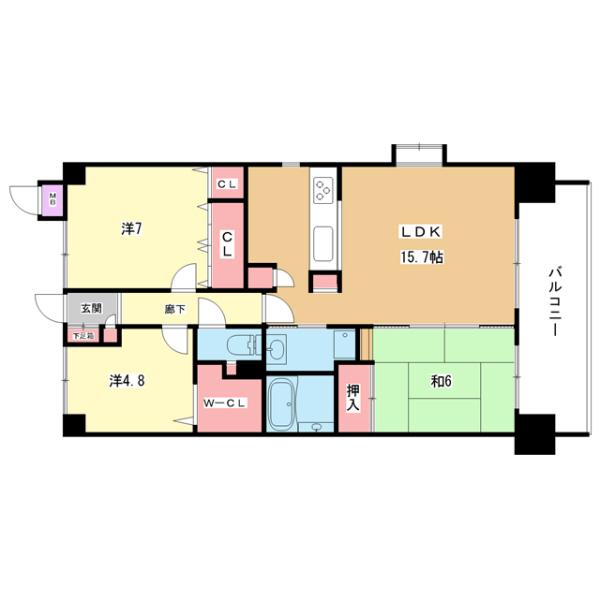 間取図(平面図)