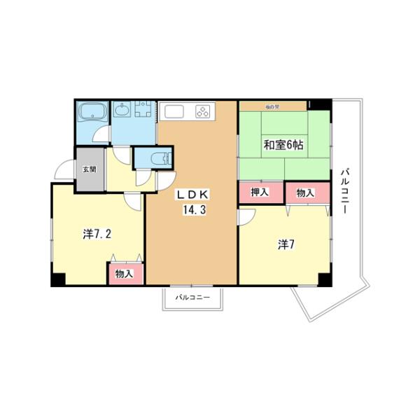 間取図(平面図)