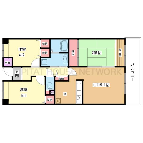 間取図(平面図)