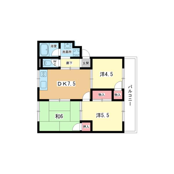 間取図(平面図)