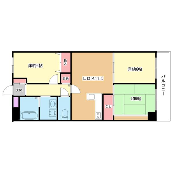 間取図(平面図)