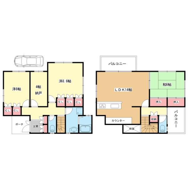 間取図(平面図)
