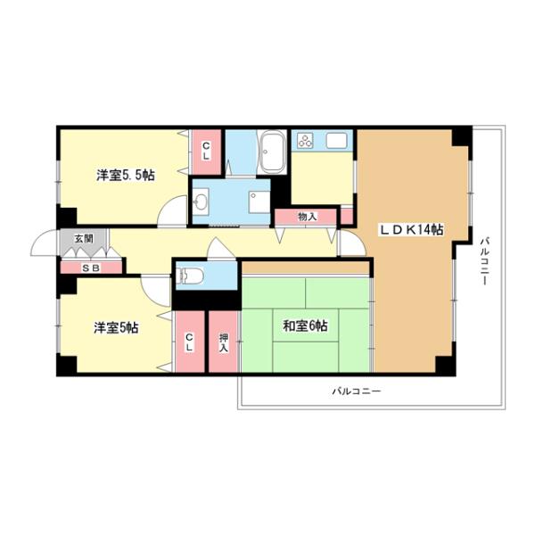 間取図(平面図)