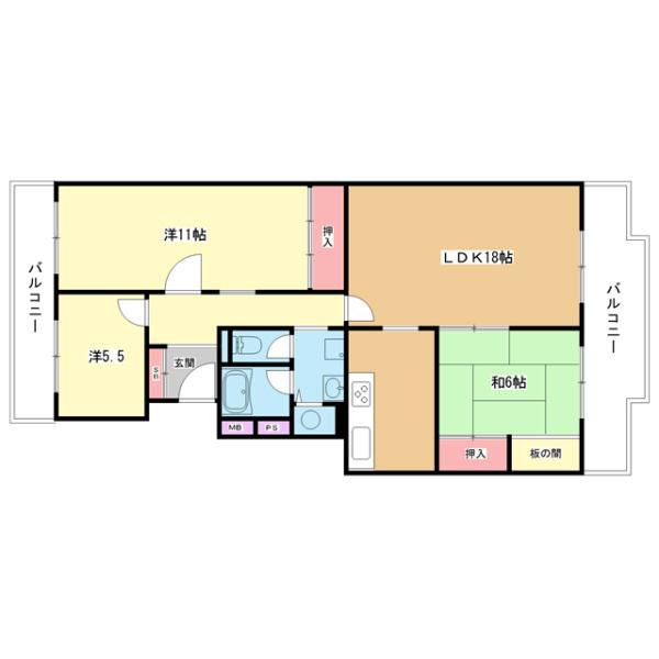 間取図(平面図)