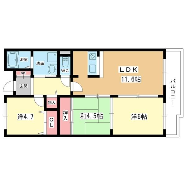 間取図(平面図)