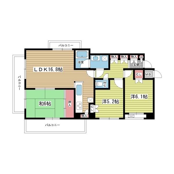 間取図(平面図)