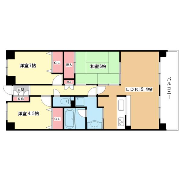 間取図(平面図)