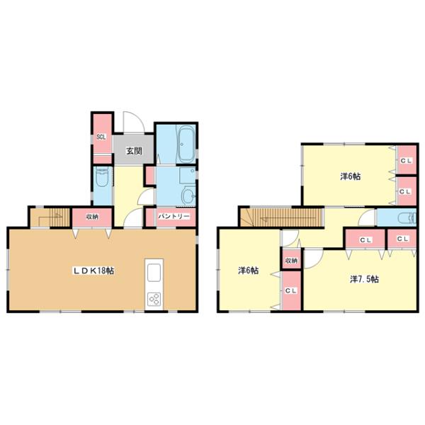 間取図(平面図)