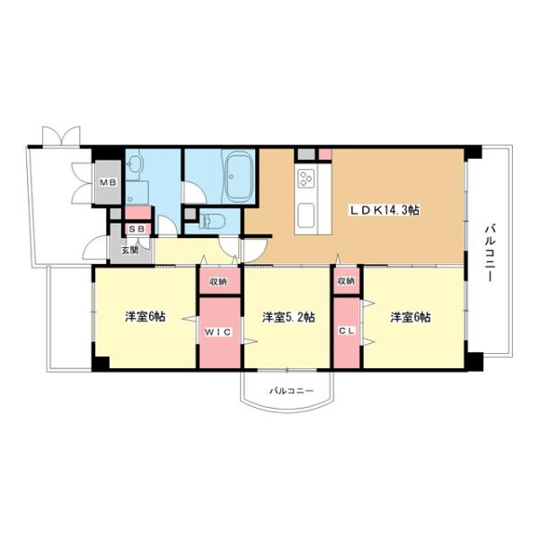 間取図(平面図)