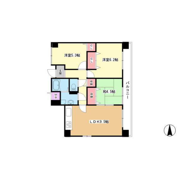 間取図(平面図)