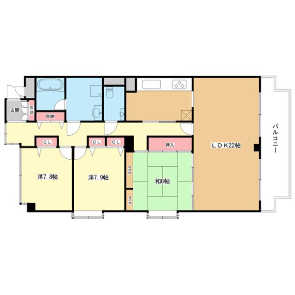 間取図(平面図)