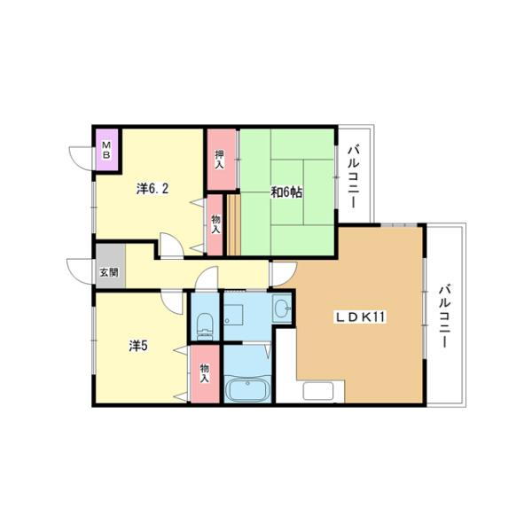 間取図(平面図)