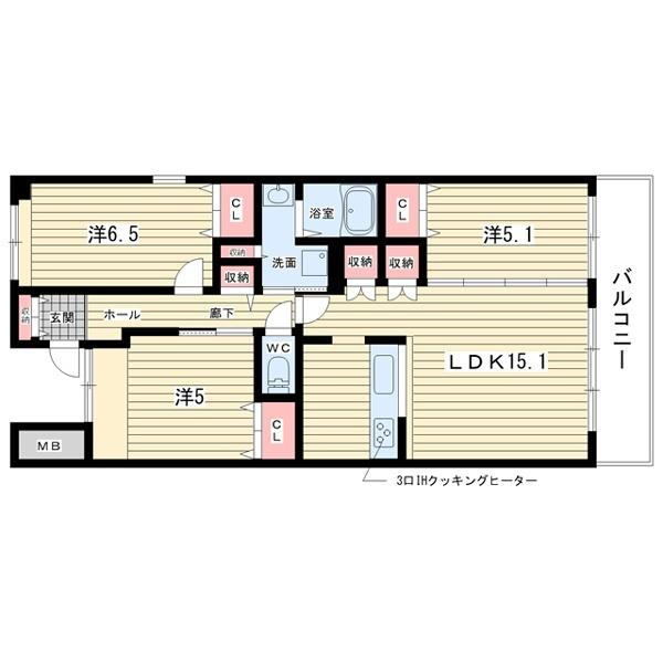 間取図(平面図)