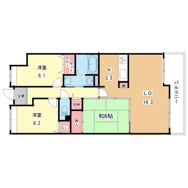 間取図(平面図)