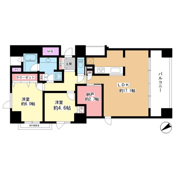 間取図(平面図)