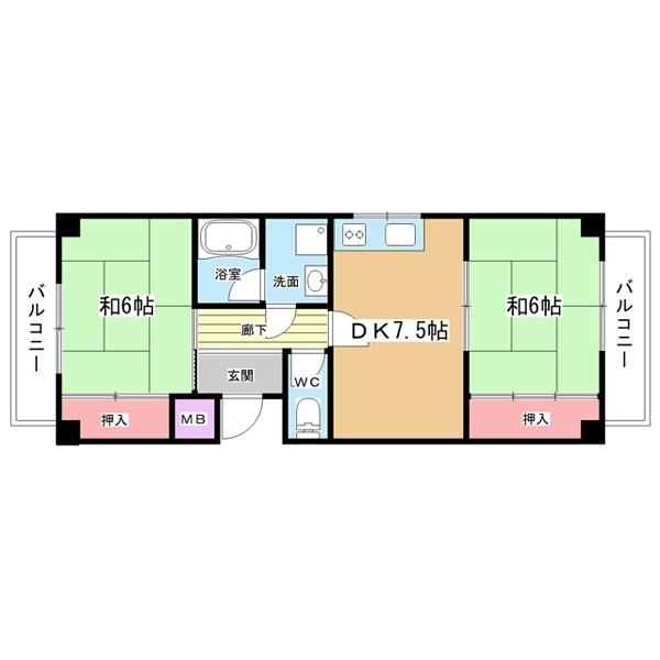 間取図(平面図)