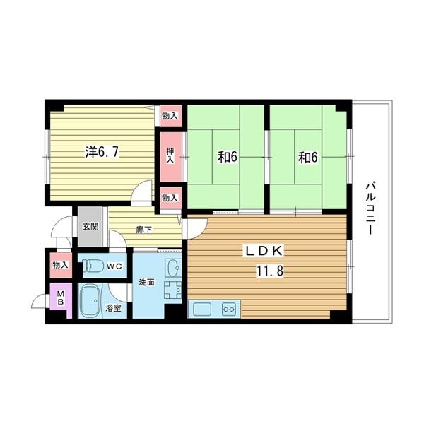 間取図(平面図)