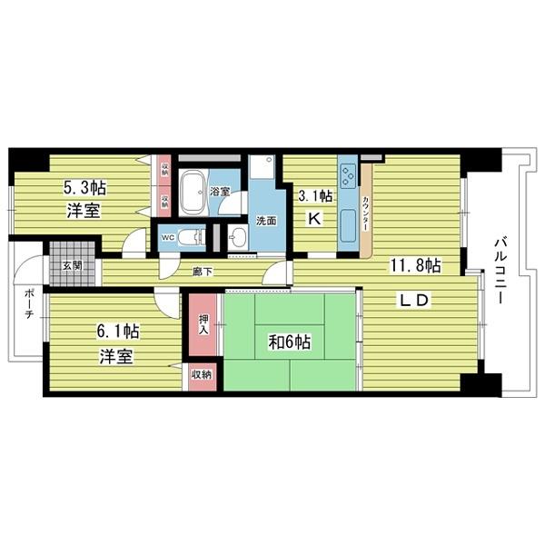 間取図(平面図)