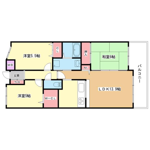 間取図(平面図)