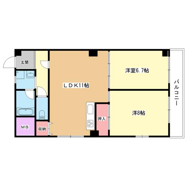 間取図(平面図)