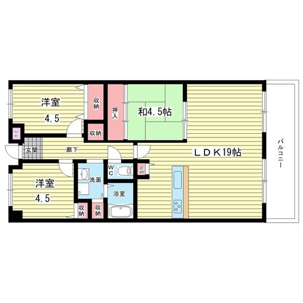 間取図(平面図)