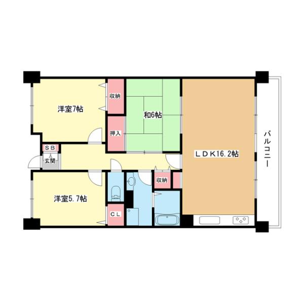 間取図(平面図)
