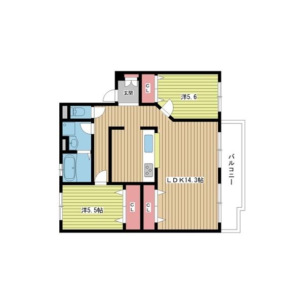 間取図(平面図)