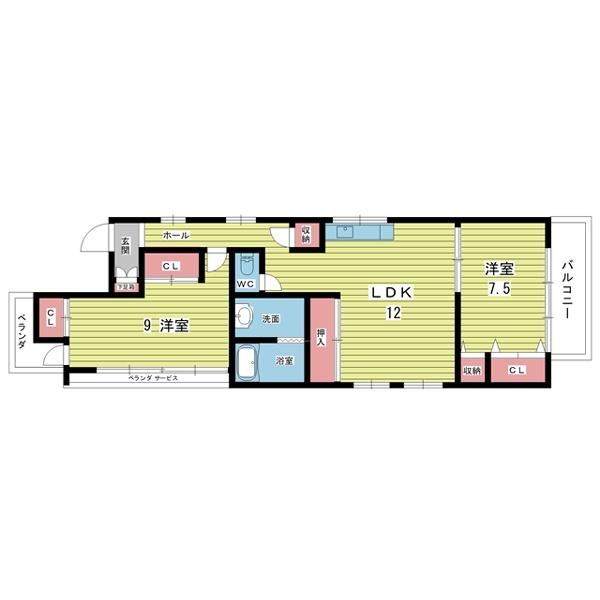 間取図(平面図)