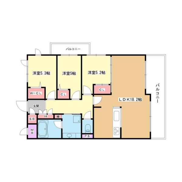 間取図(平面図)