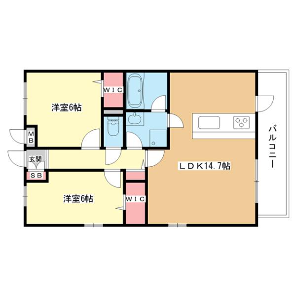 間取図(平面図)