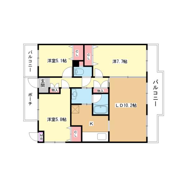 間取図(平面図)