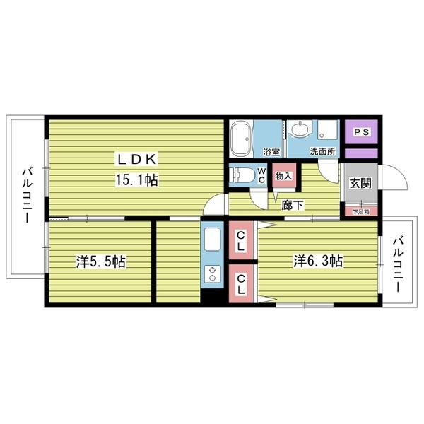 間取図(平面図)