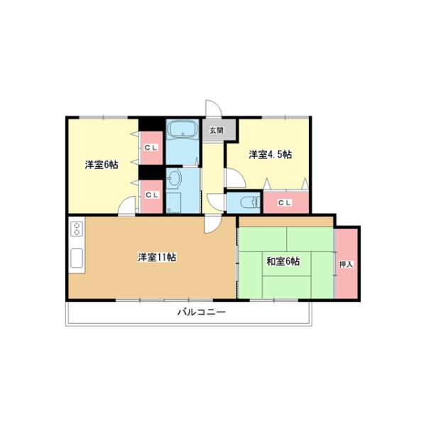 間取図(平面図)