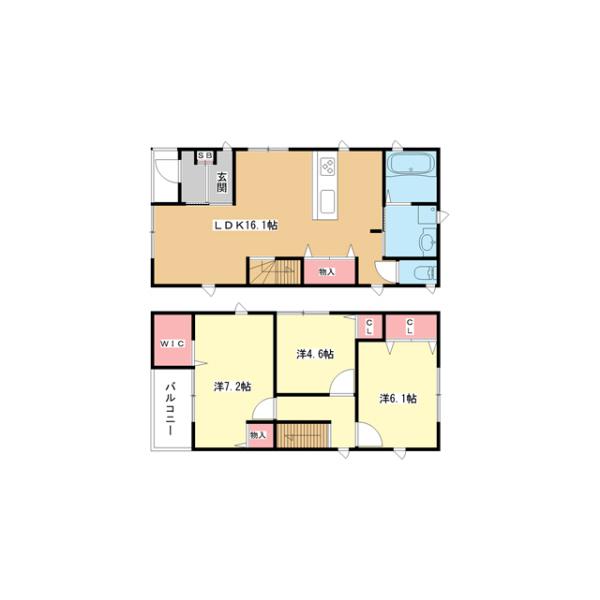 間取図(平面図)
