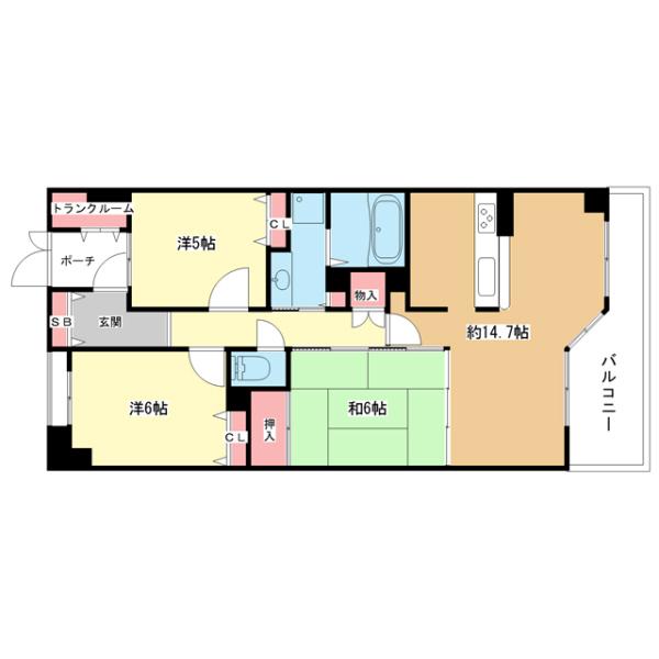 間取図(平面図)