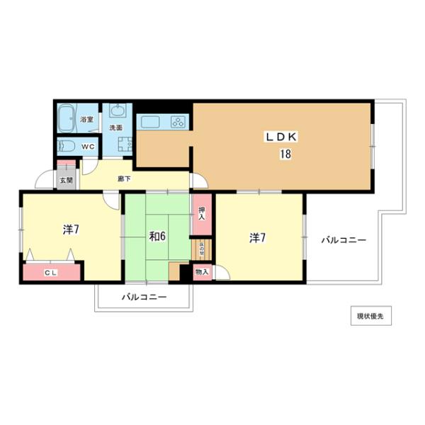間取図(平面図)
