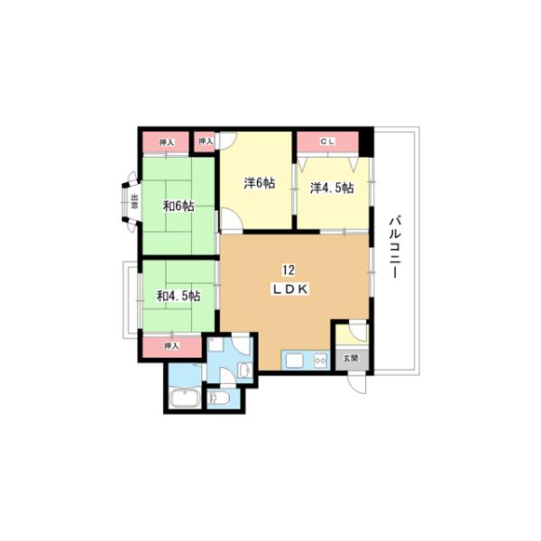 間取図(平面図)