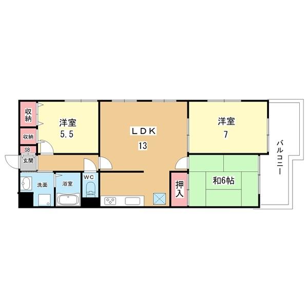間取図(平面図)