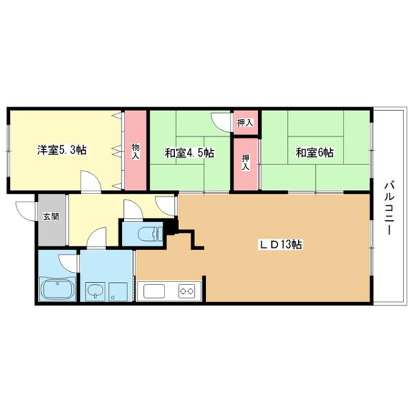 間取図(平面図)
