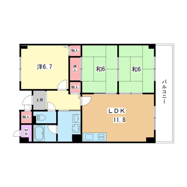 間取図(平面図)