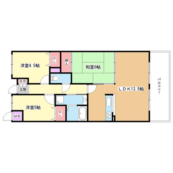 間取図(平面図)